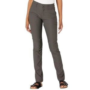 NWT prAna Women’s‎ Alana Straight Leg Pants in Dark Iron Sustainable Size 00T
